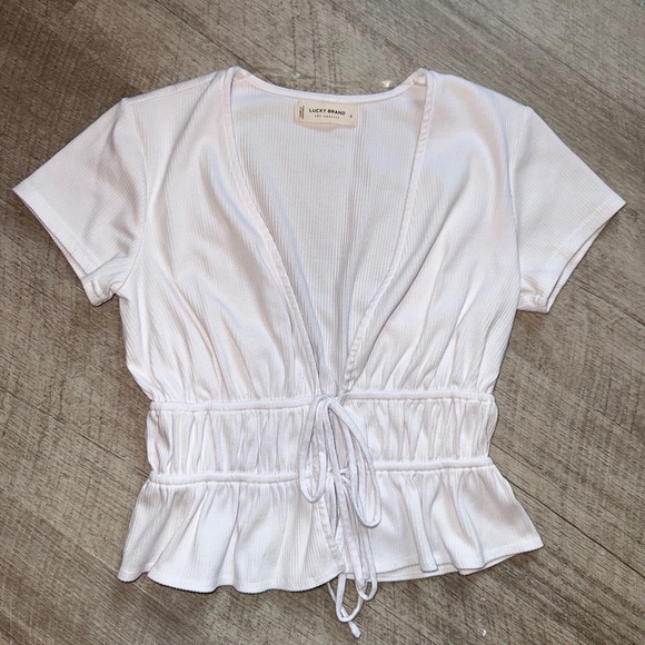 Lucky Brand white top - Picture 1 of 2